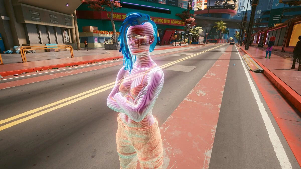 Cyberpunk 2077 — Полностью голографическое тело