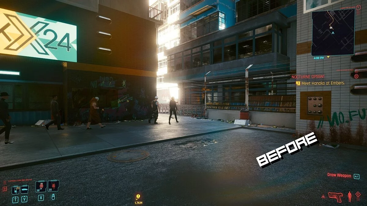 Cyberpunk 2077 — Перемещение мини-карты
