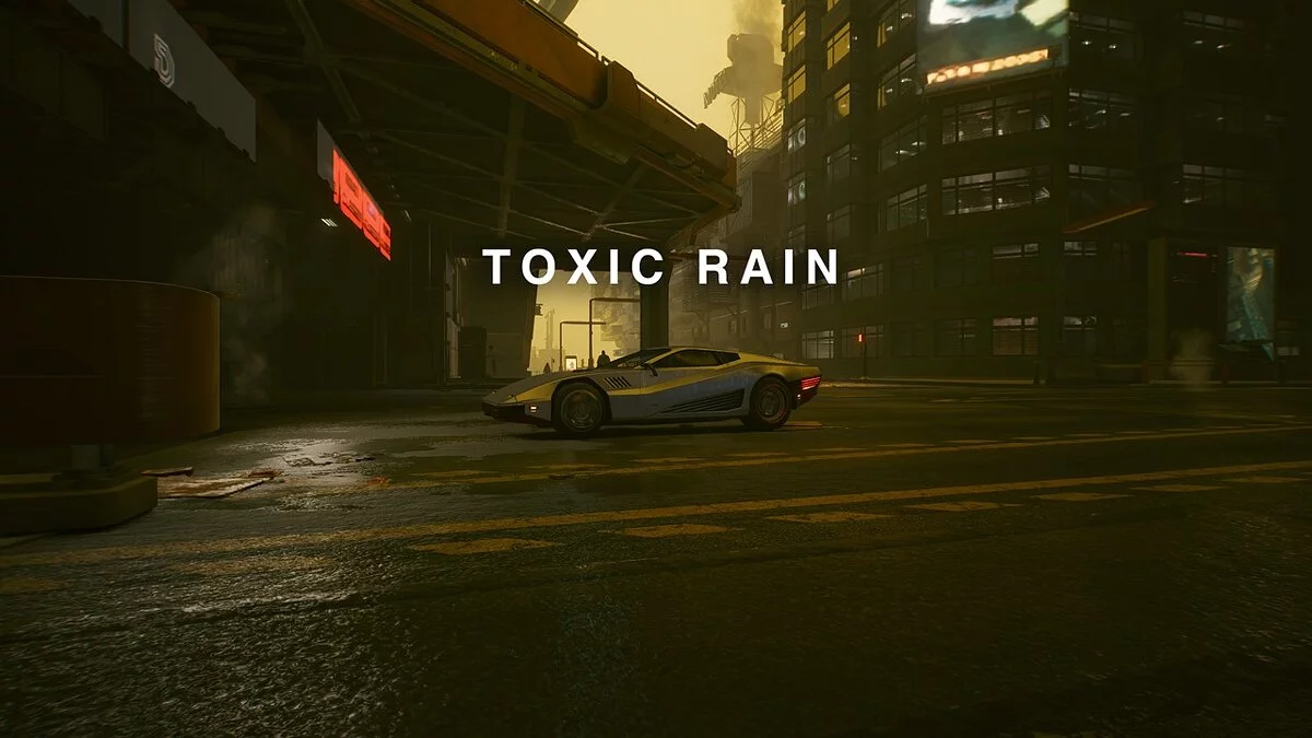 Cyberpunk 2077 — Изменение погоды