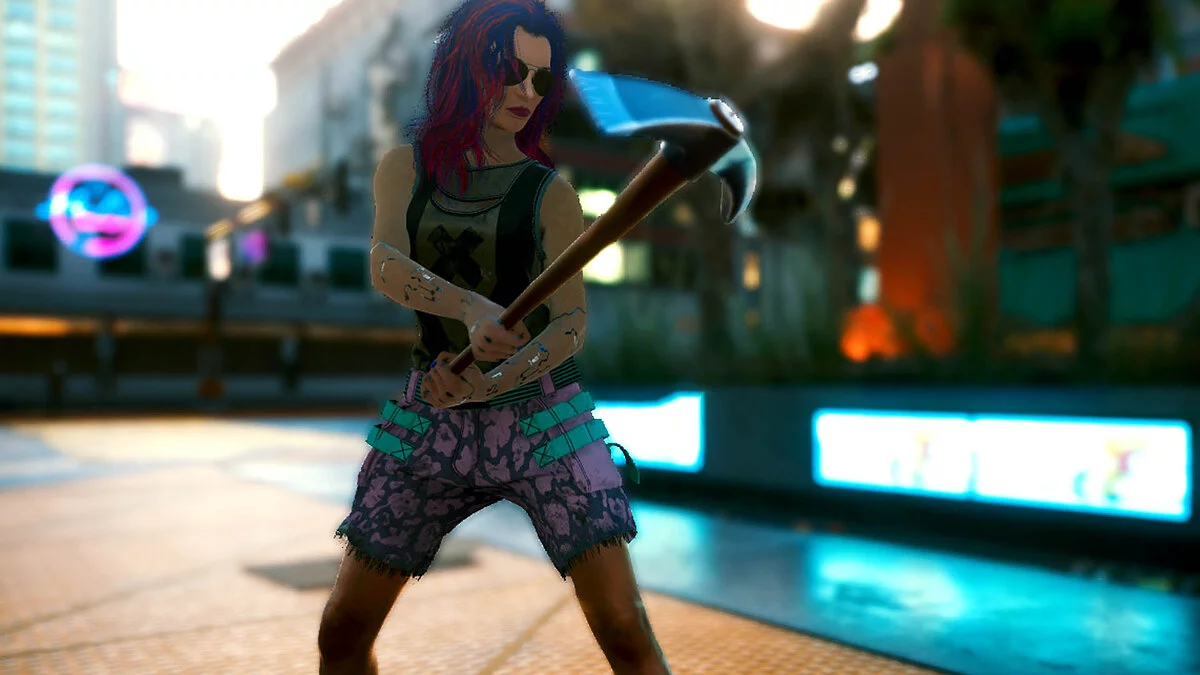 Cyberpunk 2077 — Кирка вместо катаны