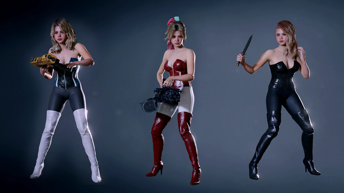 Resident Evil 2 — Бекка Вулетт - простой наряд для ночного клуба