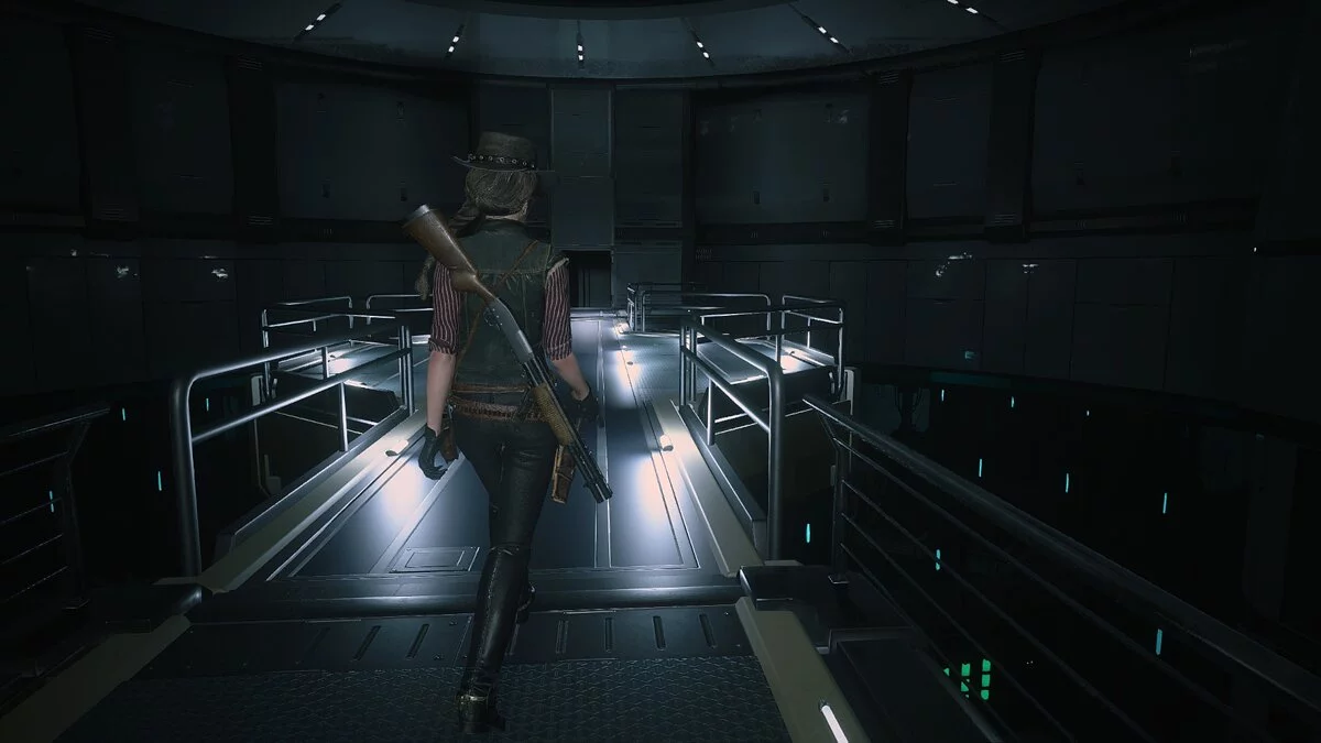 Resident Evil 2 — Валери и Бекка - косплей Джона Марстона