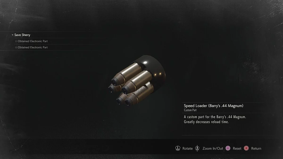 Resident Evil 2 — Магнум Барри