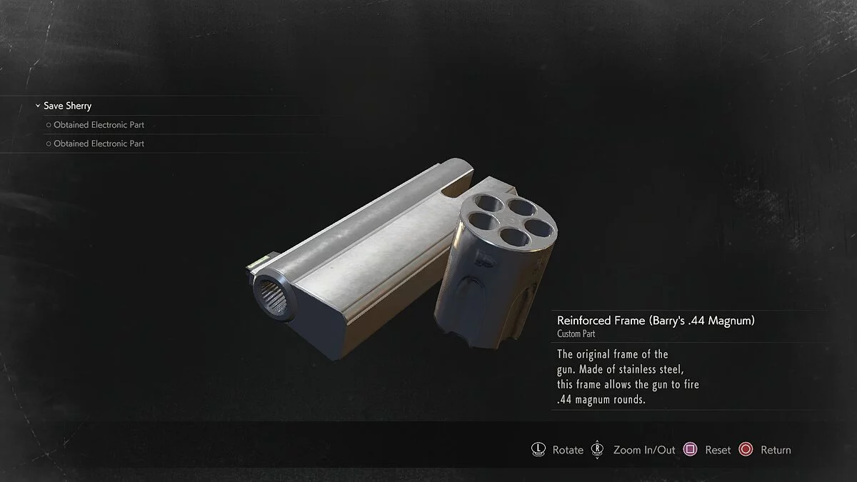 Resident Evil 2 — Магнум Барри