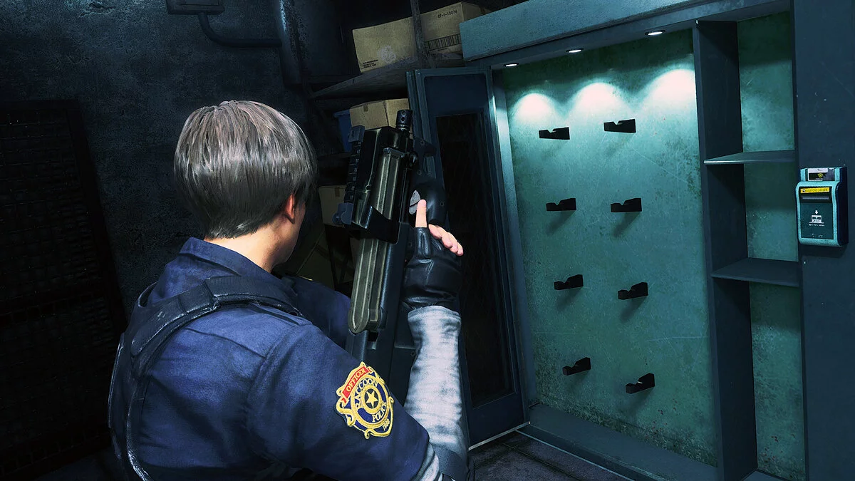 Resident Evil 2 — Штурмовая винтовка P90