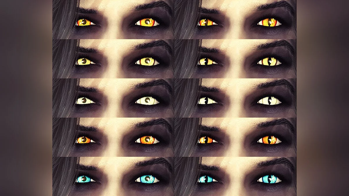 The Elder Scrolls 5: Skyrim Legendary Edition — Глаза из игры «Ведьмак 3: Дикая охота»