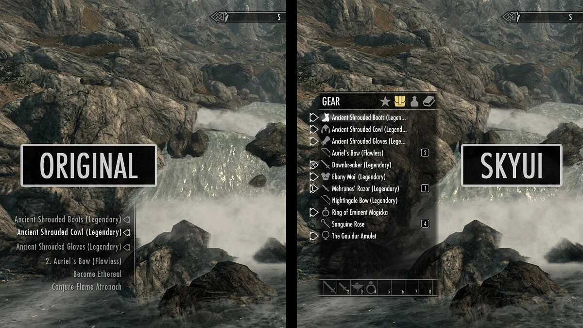 The Elder Scrolls 5: Skyrim Legendary Edition — SkyUI LE