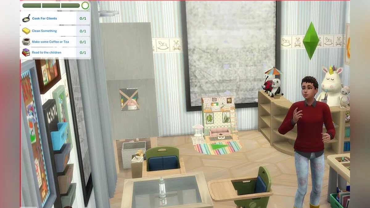 The Sims 4 — Детский сад на дому