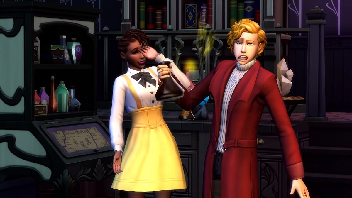 The Sims 4 — Зелье тошноты отравляет (10.03.2021)