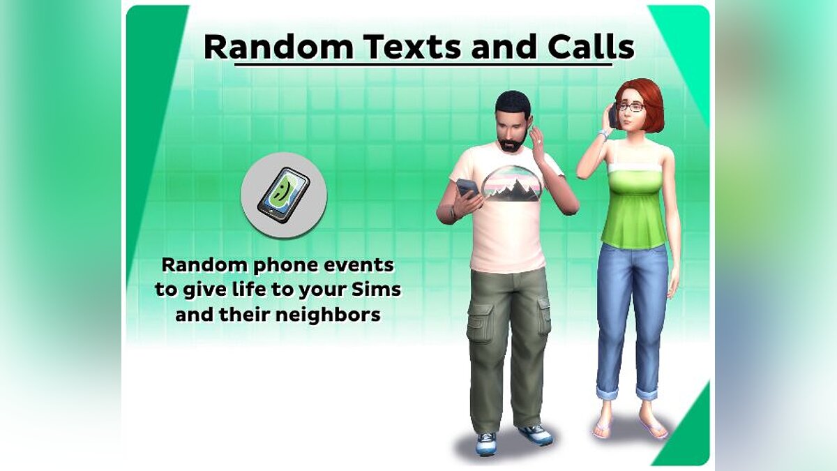 The Sims 4 — Случайные СМС и звонки (14.03.2021)
