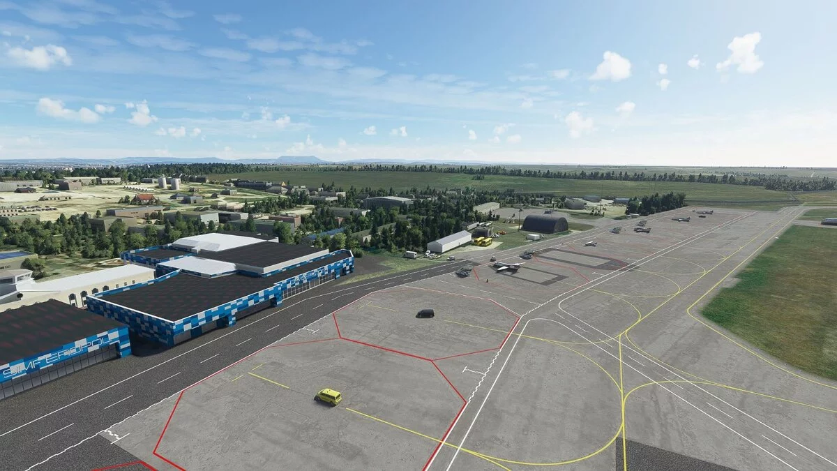 Microsoft Flight Simulator — Международный аэропорт Симферополь