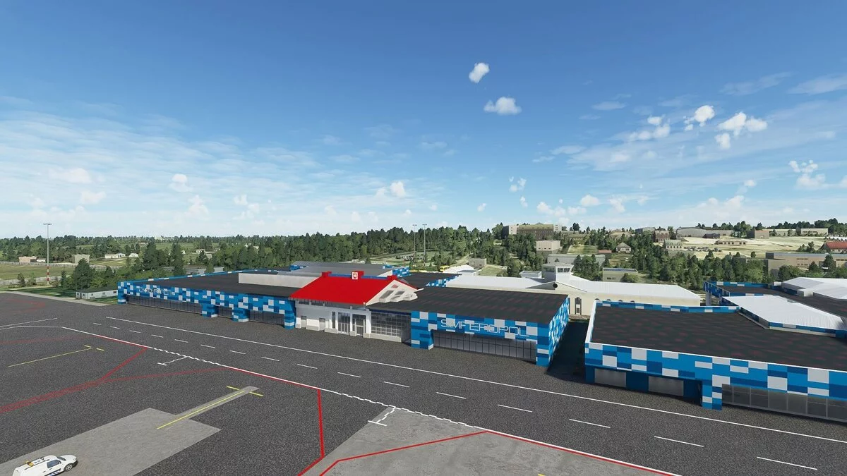 Microsoft Flight Simulator — Международный аэропорт Симферополь