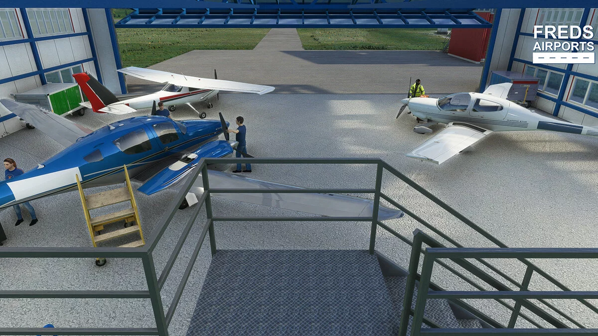 Microsoft Flight Simulator — Аэродром Лойткирх