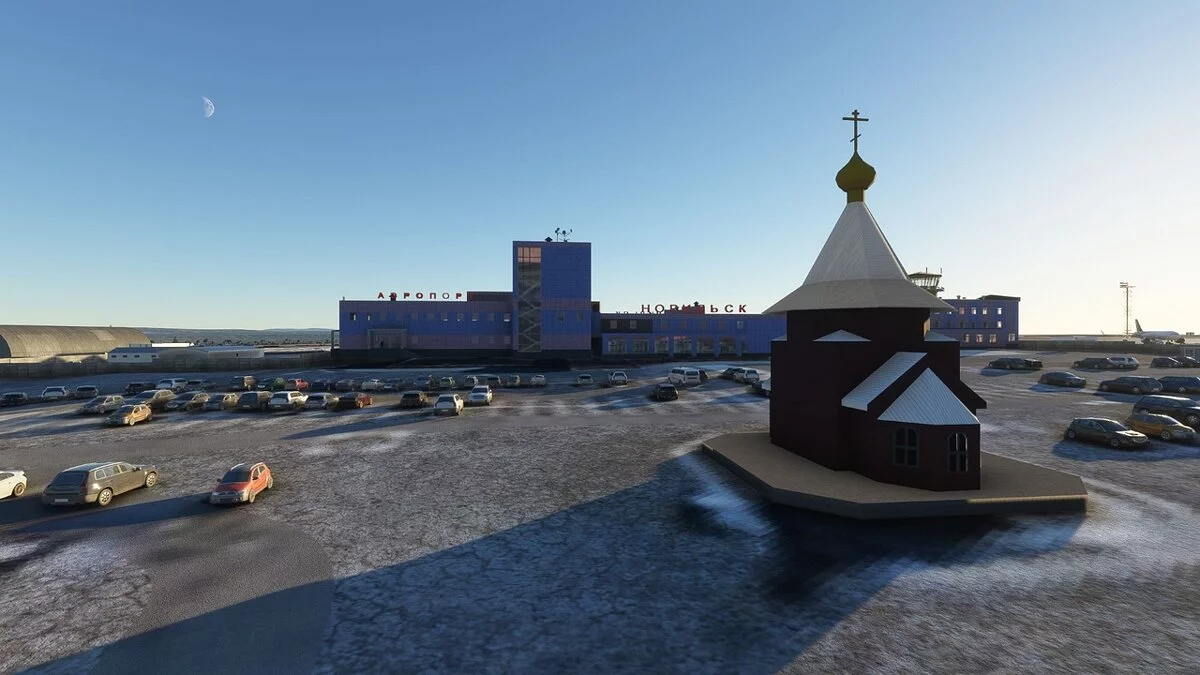 Microsoft Flight Simulator — Аэропорт в Норильске