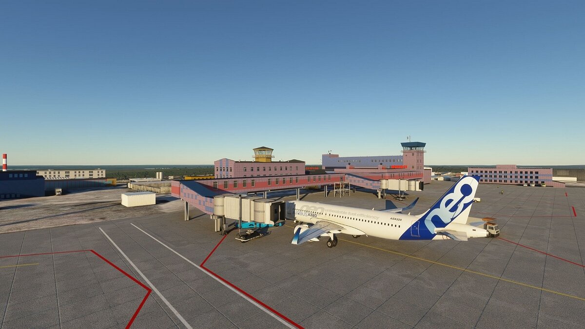 Microsoft Flight Simulator — Аэропорт в Норильске