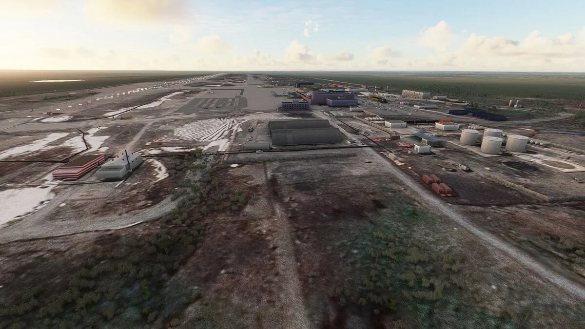 Microsoft Flight Simulator — Аэропорт в Норильске