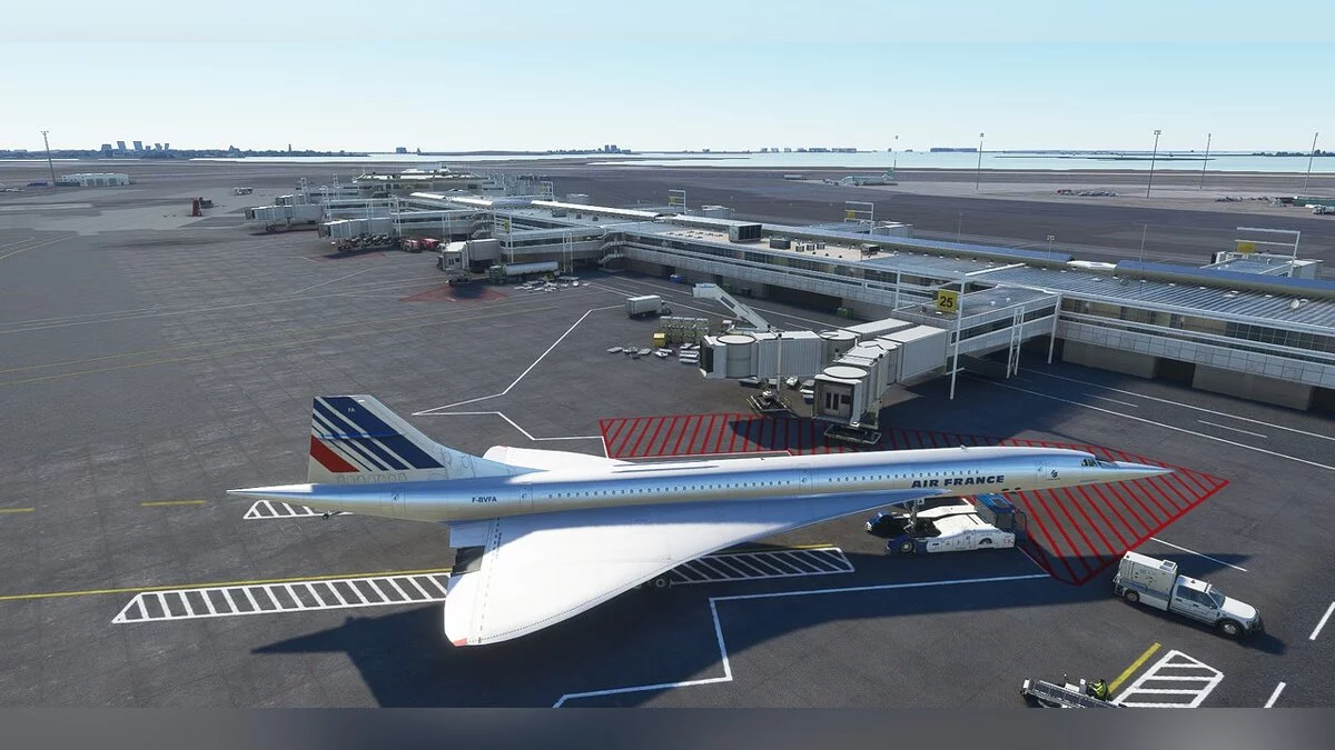 Microsoft Flight Simulator — Улучшенный Конкорд