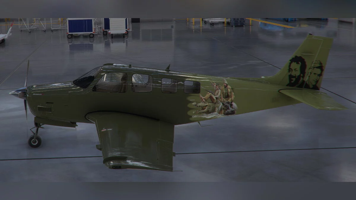 Microsoft Flight Simulator — Раскраска «Том и Слим»