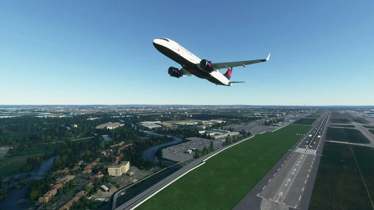 Microsoft Flight Simulator — Раскраска для A320-Neo Air Canada