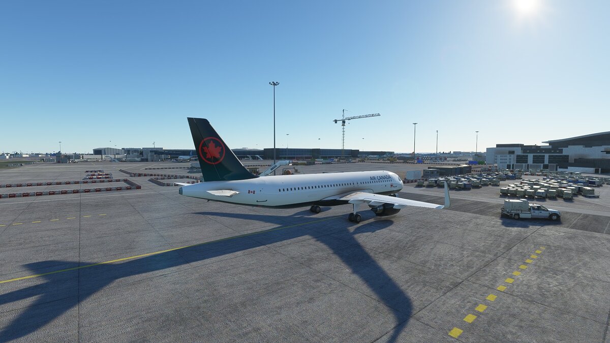 Microsoft Flight Simulator — Раскраска для A320-Neo Air Canada
