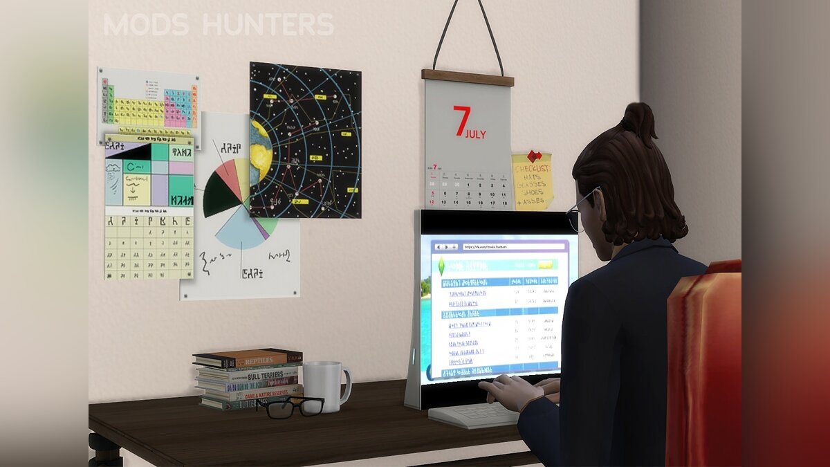 The Sims 4 — Подработки в интернете