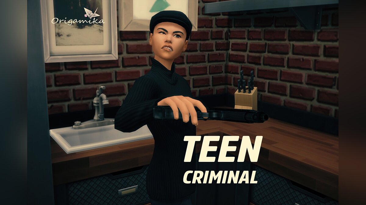 The Sims 4 — Карьера преступника для подростков