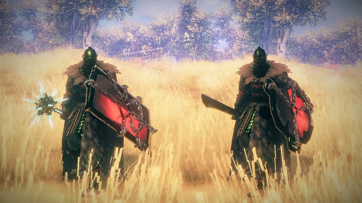 Valheim — Улучшенная черная металлическая броня