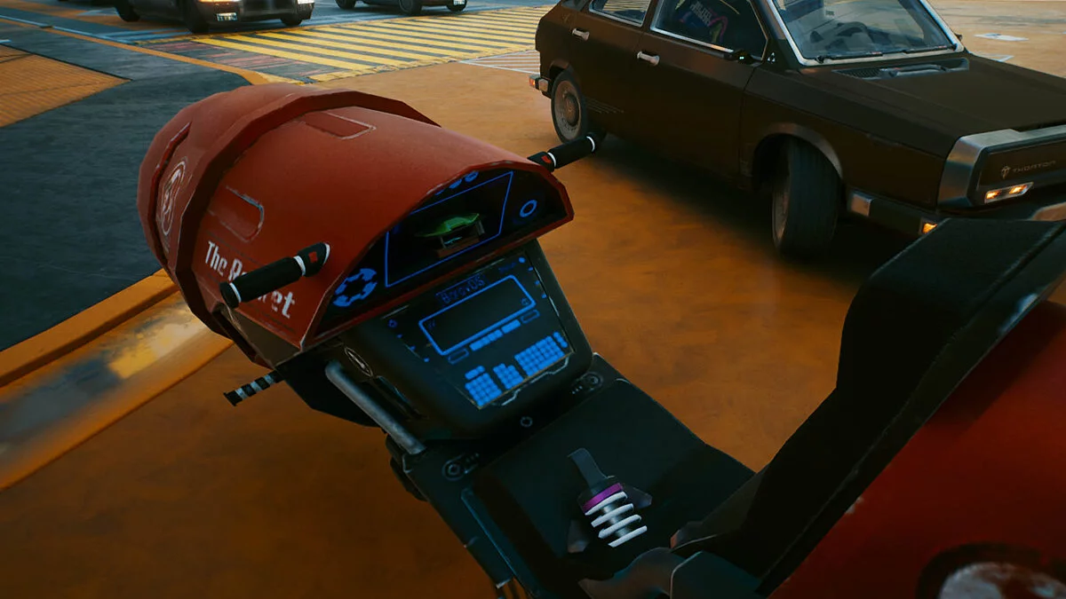 Cyberpunk 2077 — Мотоцикл Carbine Rocket 3000