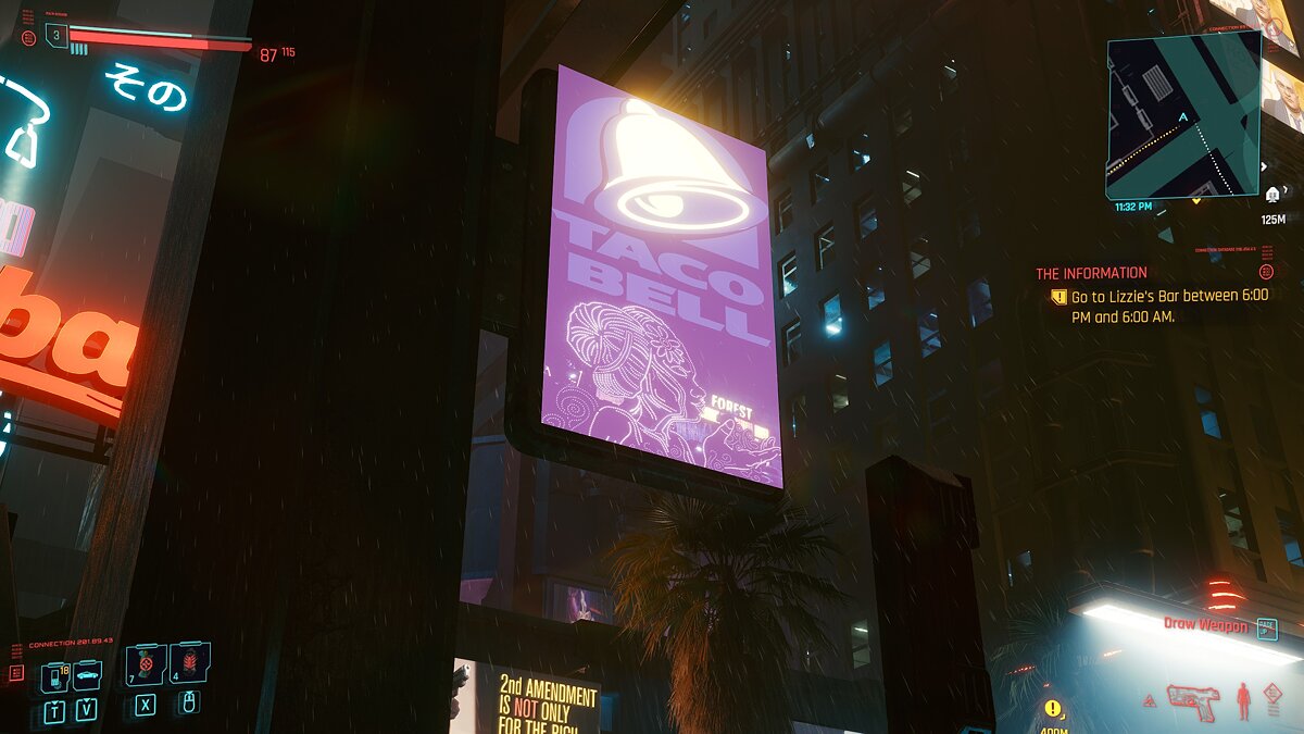 Cyberpunk 2077 — Реалистичный дождь