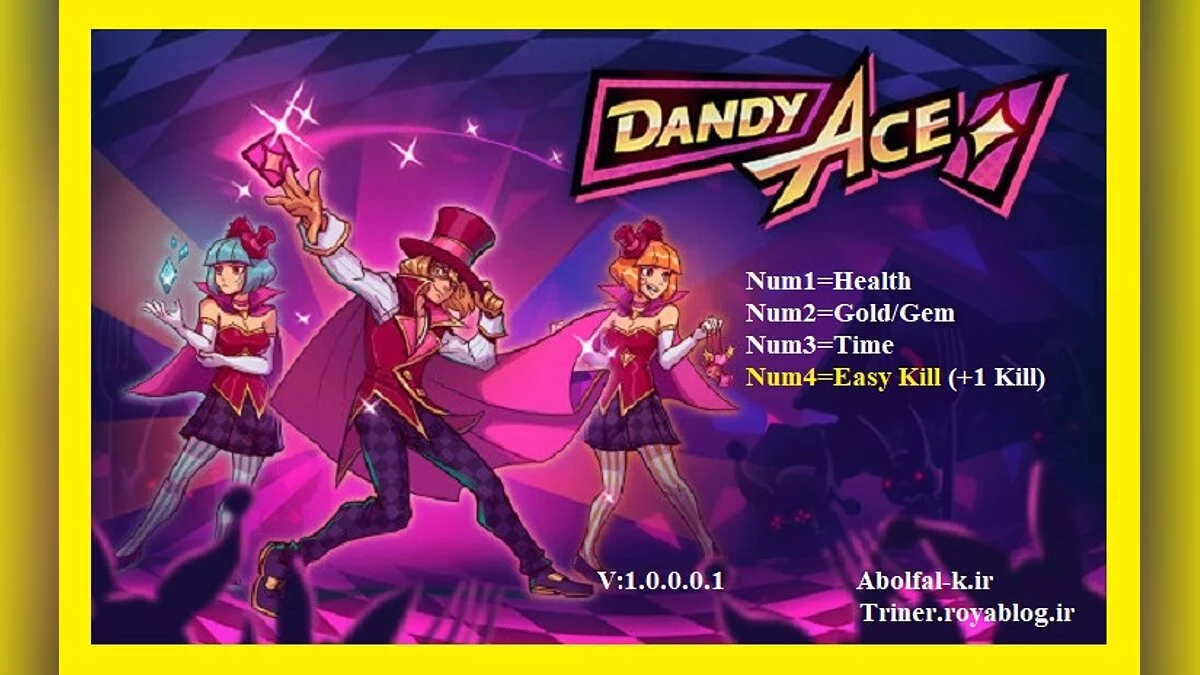 Dandy Ace — Трейнер (+4) [1.0.0.0.1]