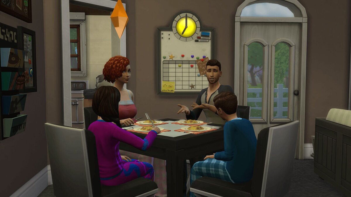 The Sims 4 — Персонажи быстрее едят и пьют