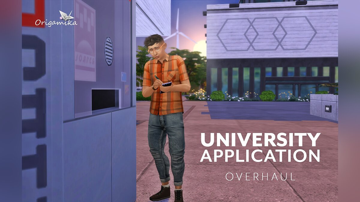 The Sims 4 — Улучшенная подача заявления на поступление в университет (24.03.2021)