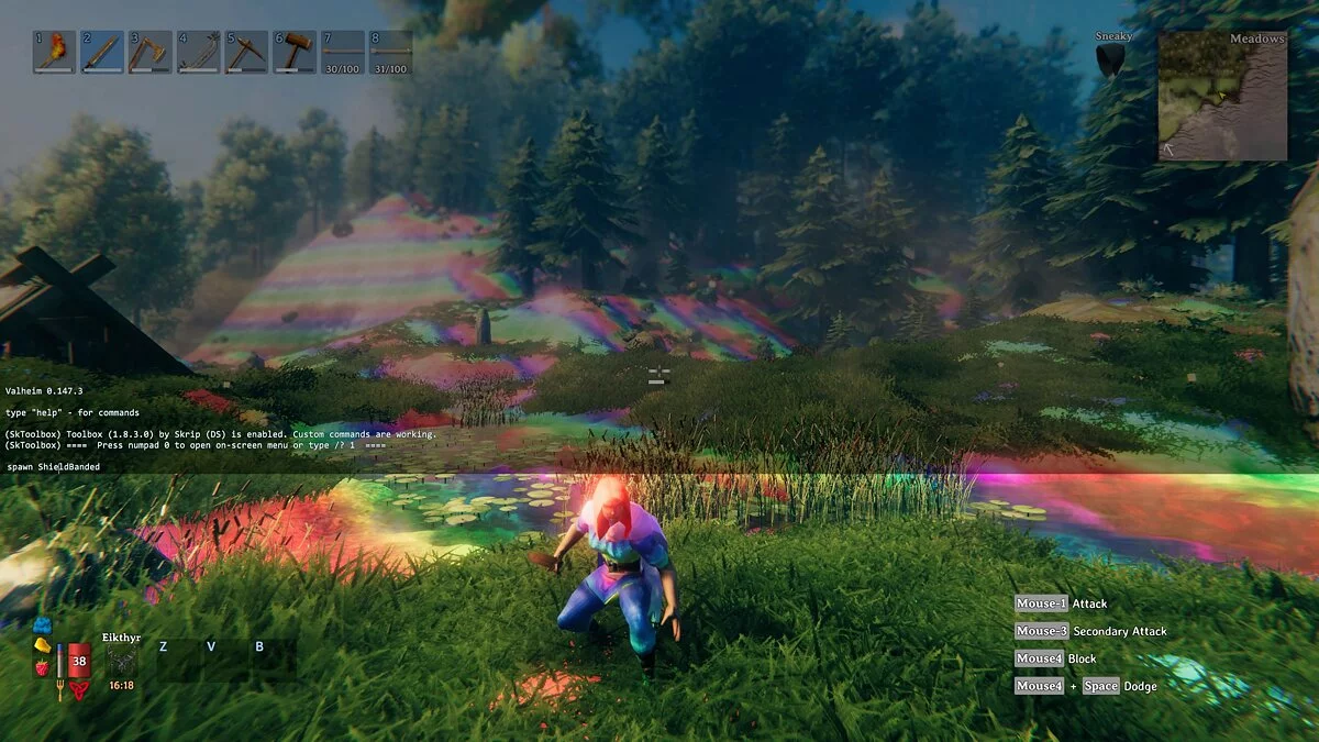 Valheim — Console Tweaks - консольные настройки