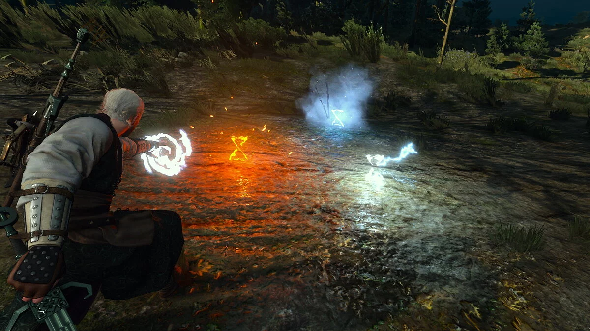 The Witcher 3: Wild Hunt — Магические заклинания для знаков и оружия