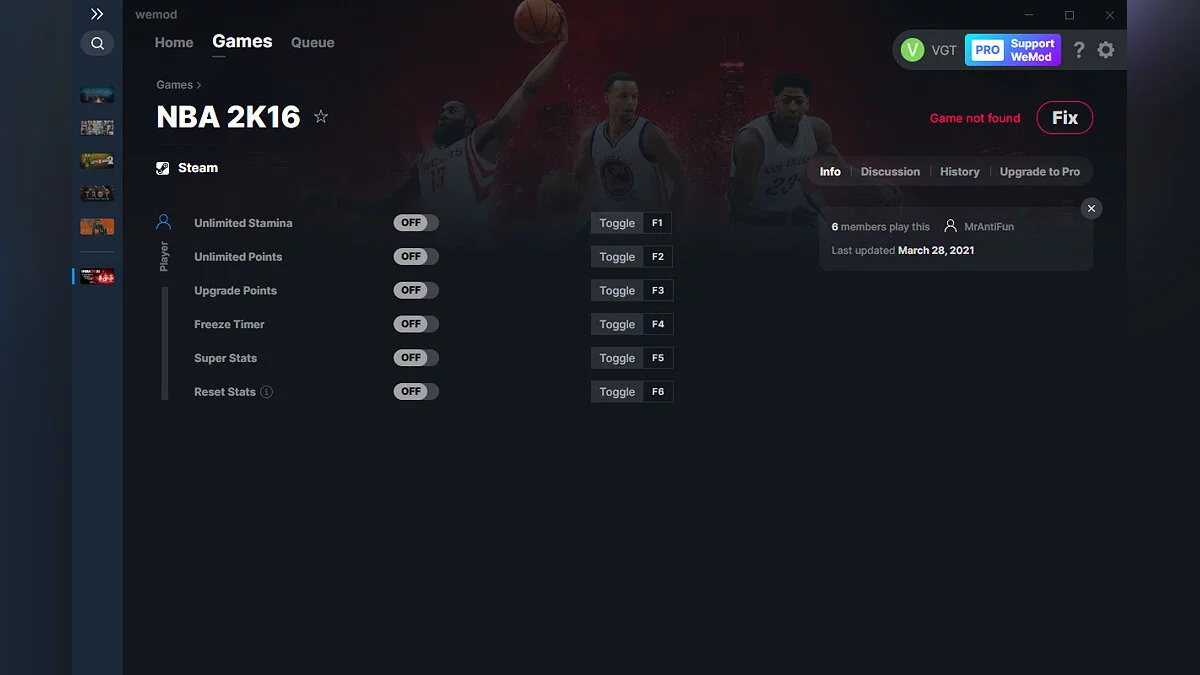 Трейнер (+6) от 28.03.2021 [WeMod]