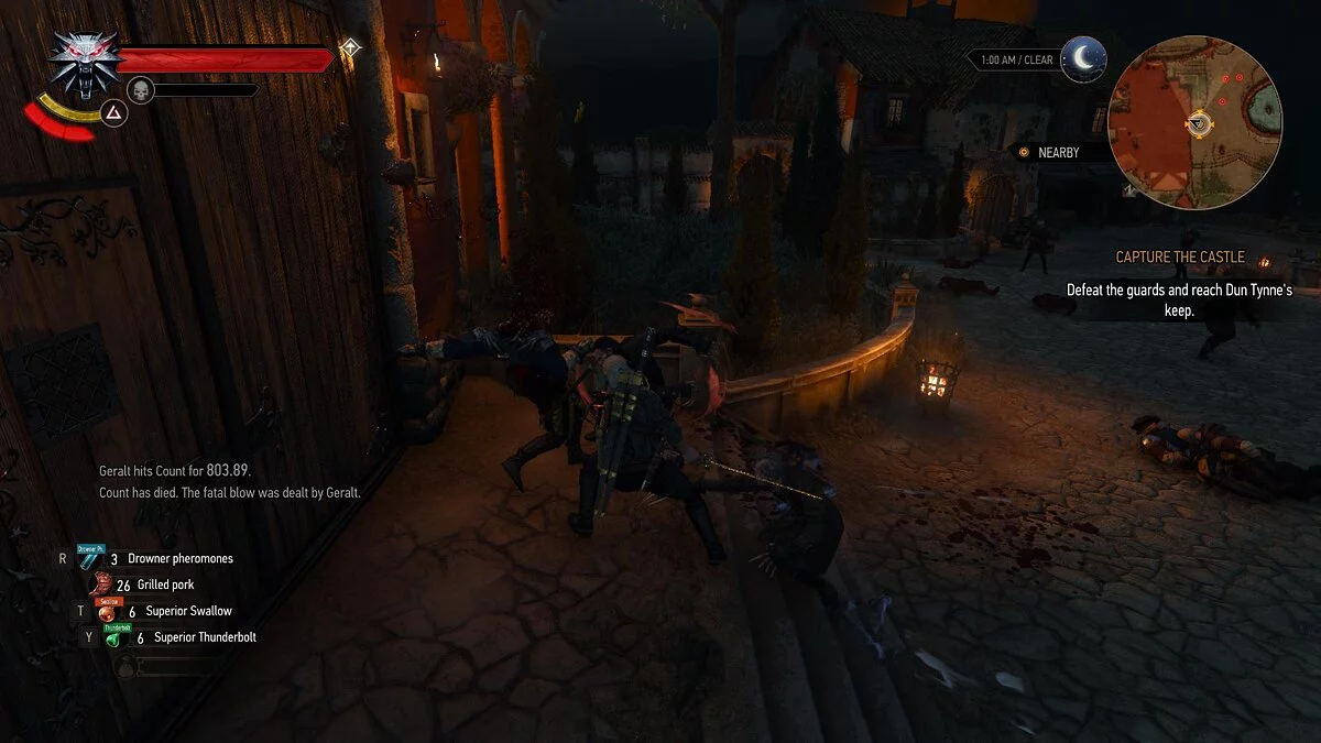 The Witcher 3: Wild Hunt - Complete Edition — Реалистичная кровь