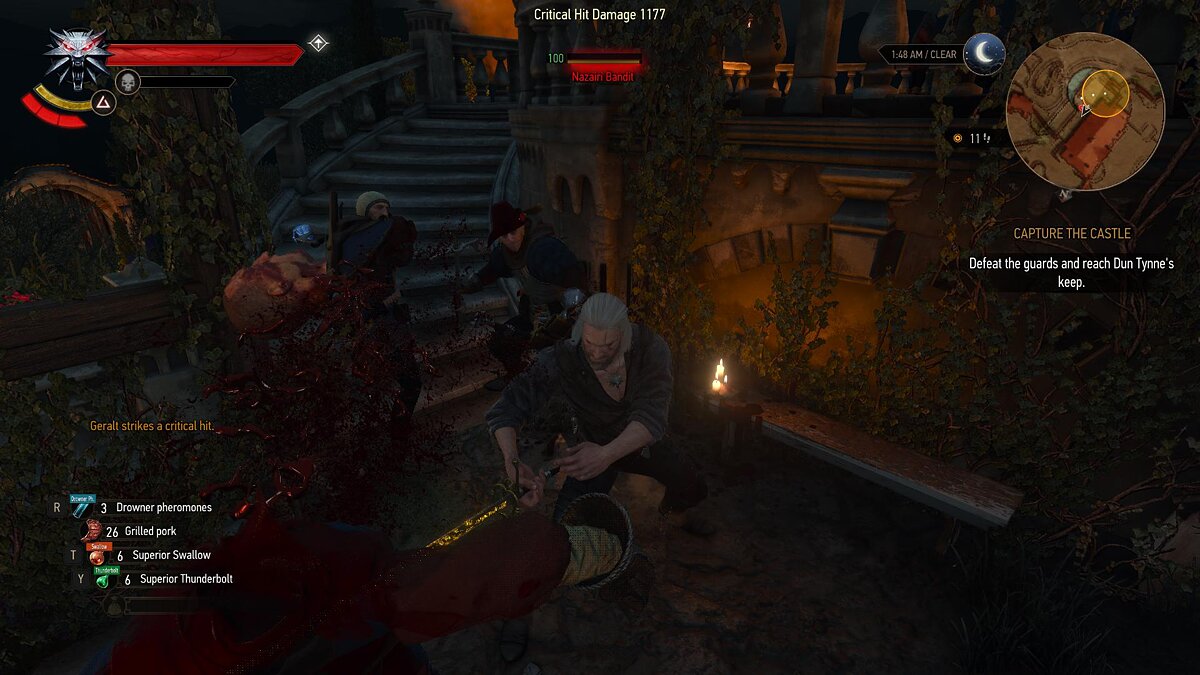 The witcher 3 мод на кровь фото 12