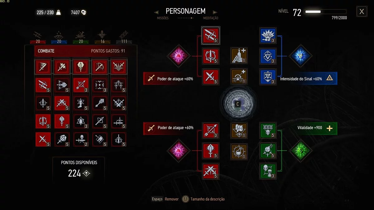The Witcher 3: Wild Hunt - Complete Edition — Выбор нескольких мутаций