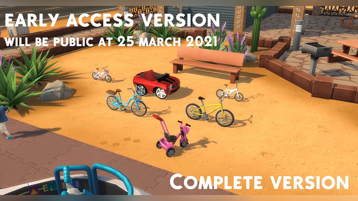 The Sims 4 — Функциональные велосипеды для детей и малышей (25.03.2021)