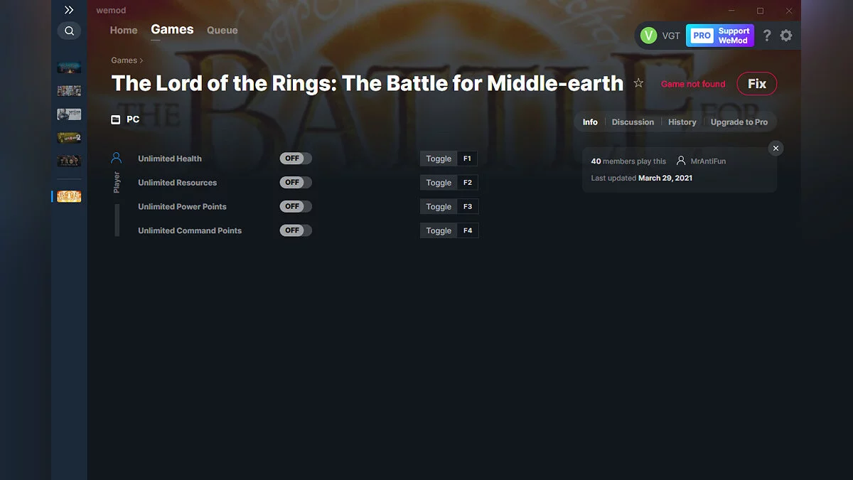 Трейнер (+4) от 29.03.2021 [WeMod]