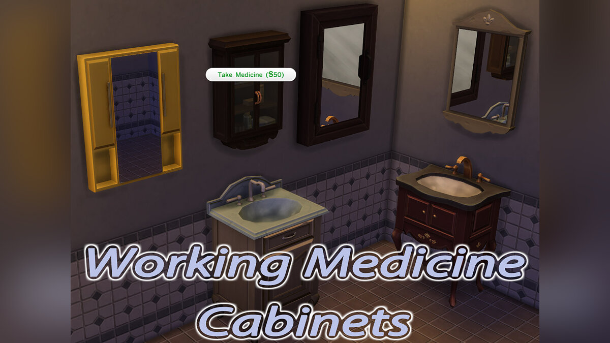 The Sims 4 — Функциональные аптечки (27.03.2021)