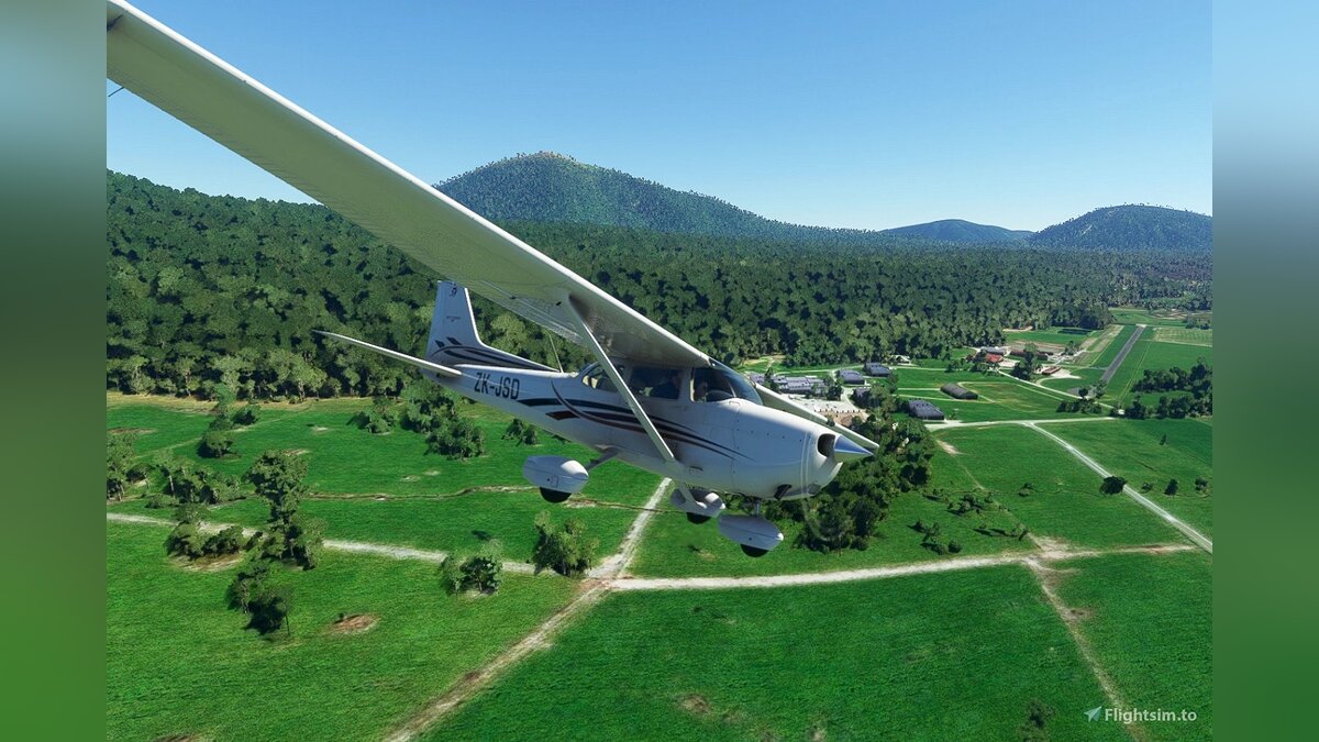 Microsoft Flight Simulator — Раскраска для самолета C-172S