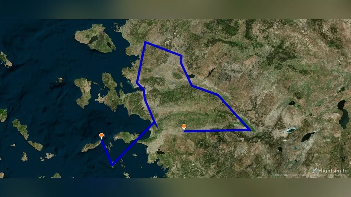 Microsoft Flight Simulator — Посещение семи церквей из книги Откровение