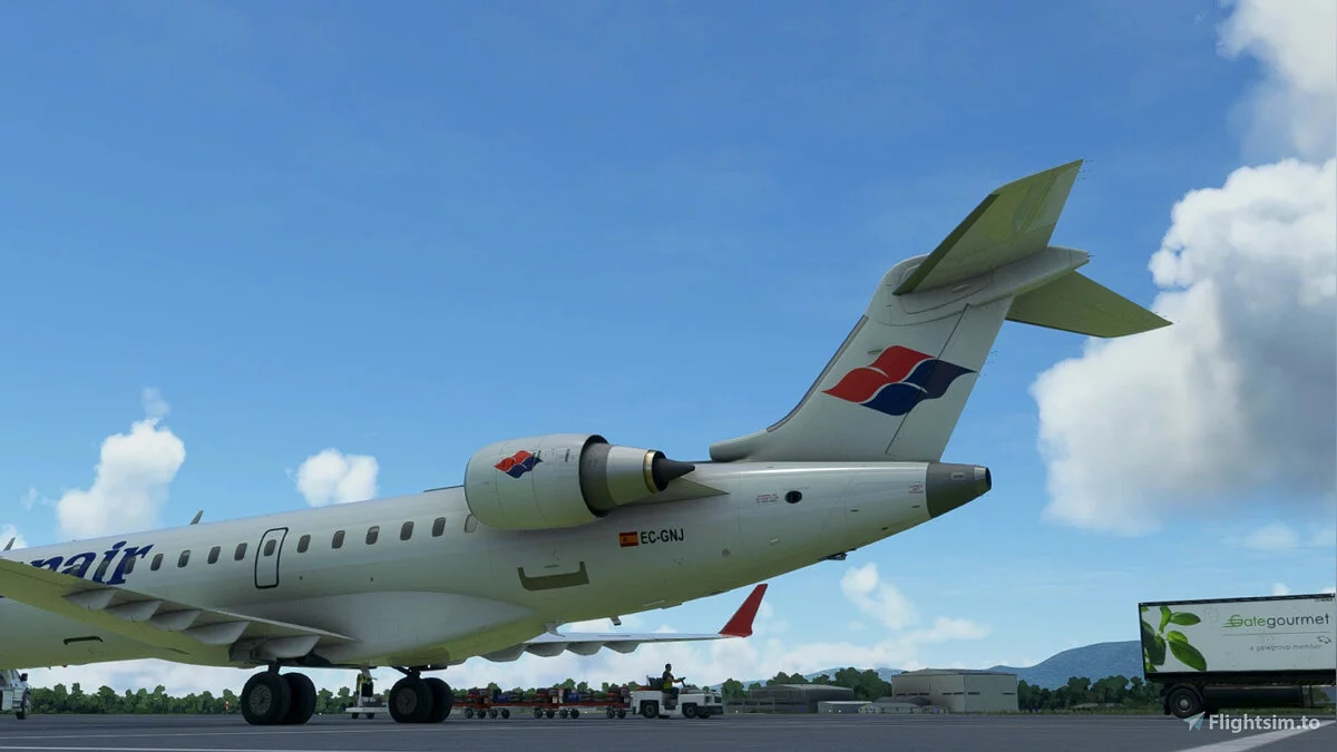 Microsoft Flight Simulator — Раскраска в стиле компании Spanair