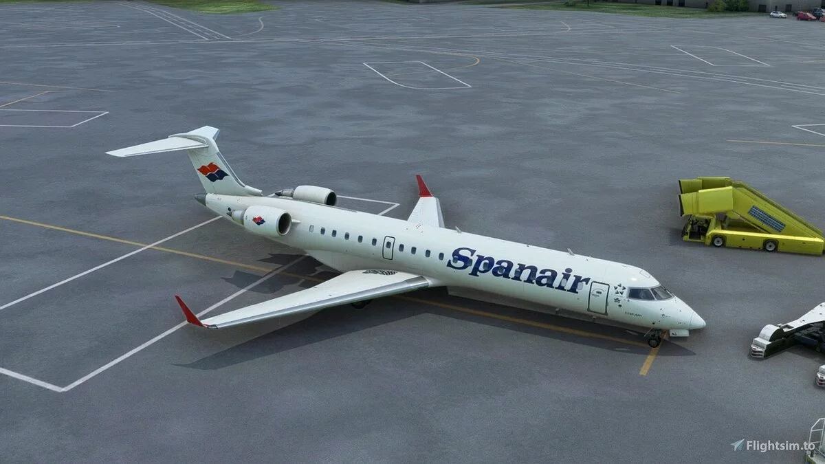 Microsoft Flight Simulator — Раскраска в стиле компании Spanair