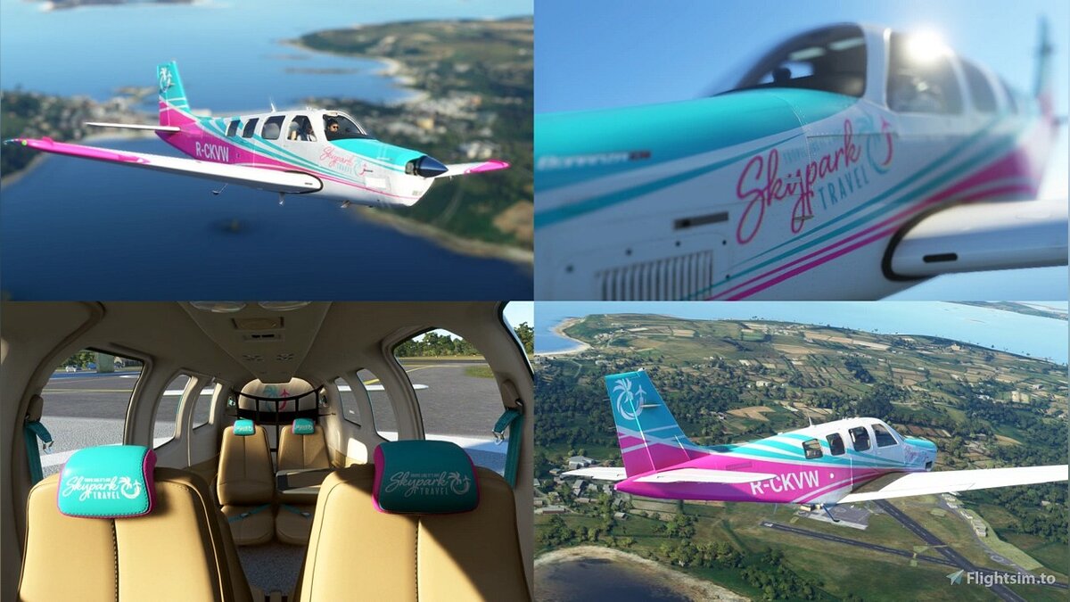 Microsoft Flight Simulator — Набор раскрасок Skypark - стандартное издание