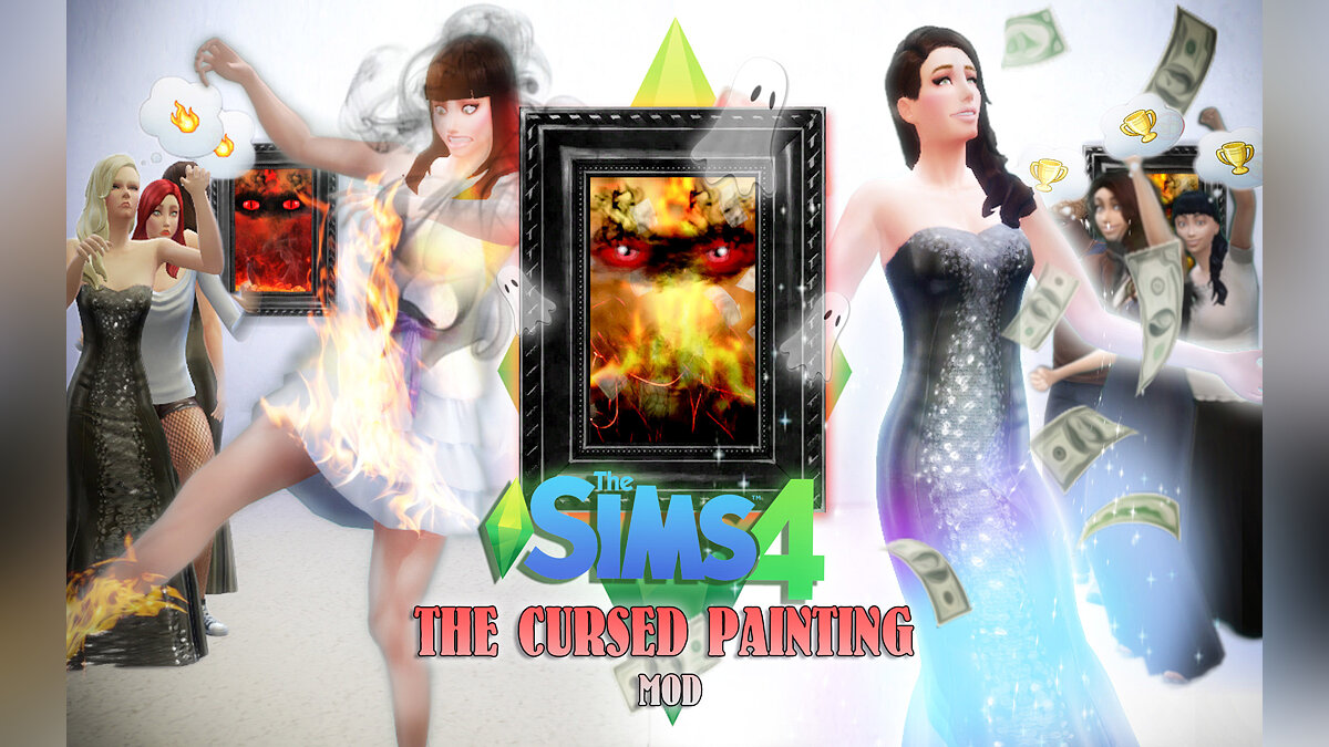 The Sims 4 — Проклятая картина 2.2 SD (03.06.2020)