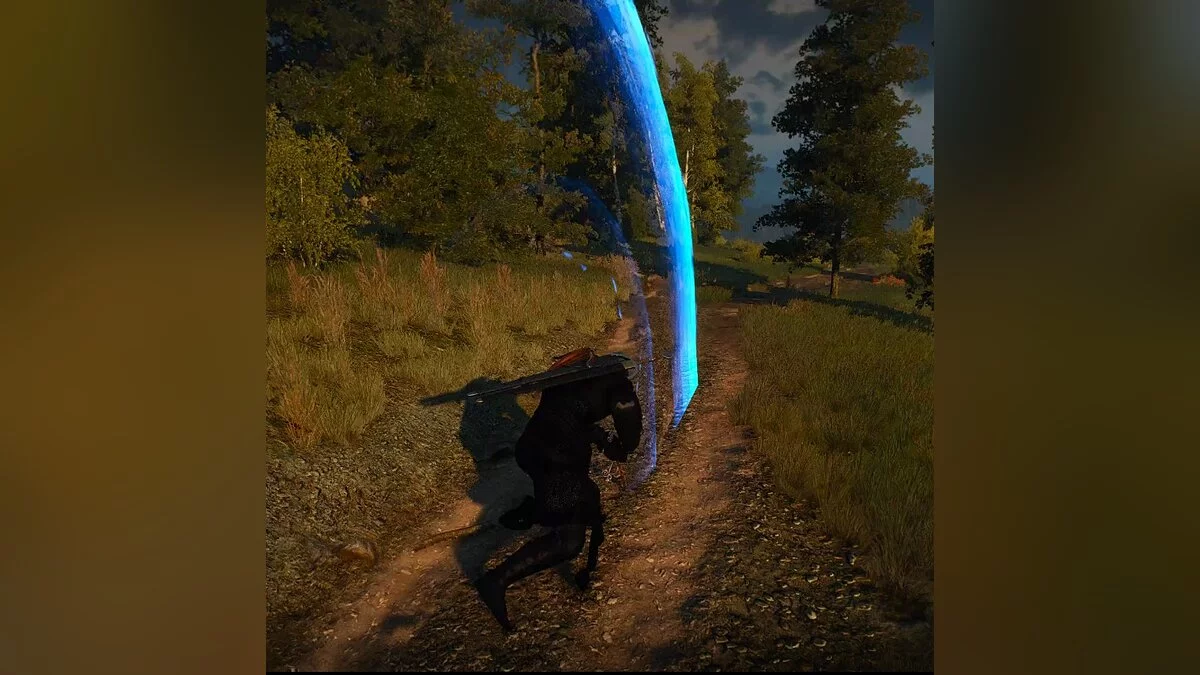 The Witcher 3: Wild Hunt - Complete Edition — Разные цвета для следов меча