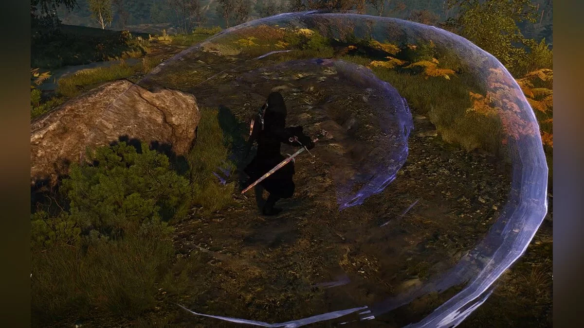 The Witcher 3: Wild Hunt - Complete Edition — Разные цвета для следов меча