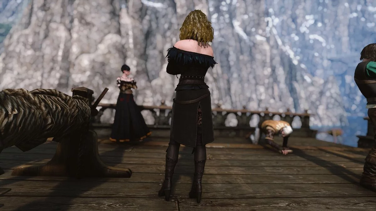 The Witcher 3: Wild Hunt - Complete Edition — Маргарита в альтернативном костюме Йен